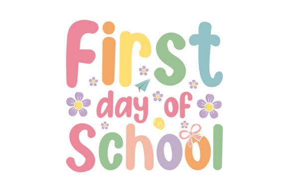 Celebrating the First Day of School with Cute Pastel Floral Designs