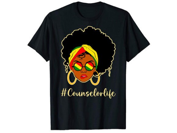 Counselor Life Career T-shirt: Celebrating Professional Identity Through Design