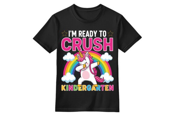 Kindergarten Unicorn T-Shirt Design Guide