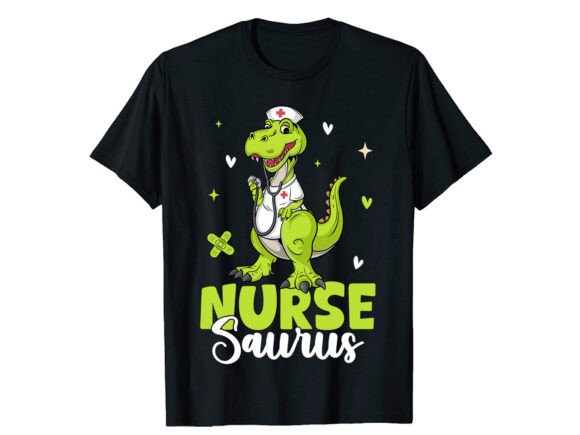 NurseSaurus Funny Nursing Career T-shirt: A Modern Staple for Healthcare Professionals