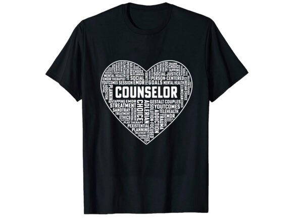 School Counselor Career T-shirt: Celebrating the Heart of Student Support